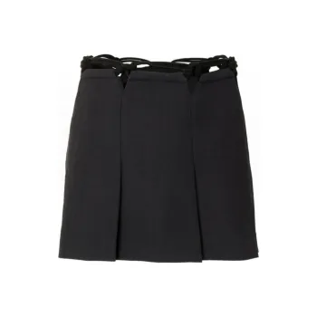 DION LEE Casual Short Skirts Women's Black