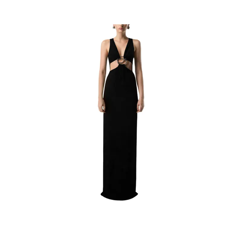COPERNI C logo Cut out Maxi Dress-0