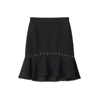 YINER GoodLand Casual Short Skirts Women's Black