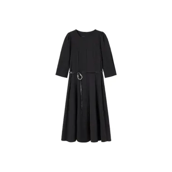 NINE WEST Long Sleeved Dresses Women's Black