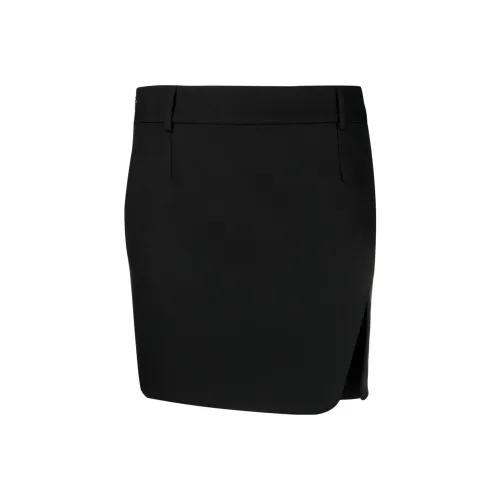 OFF WHITE High Waisted Tailored Mini Skirt
