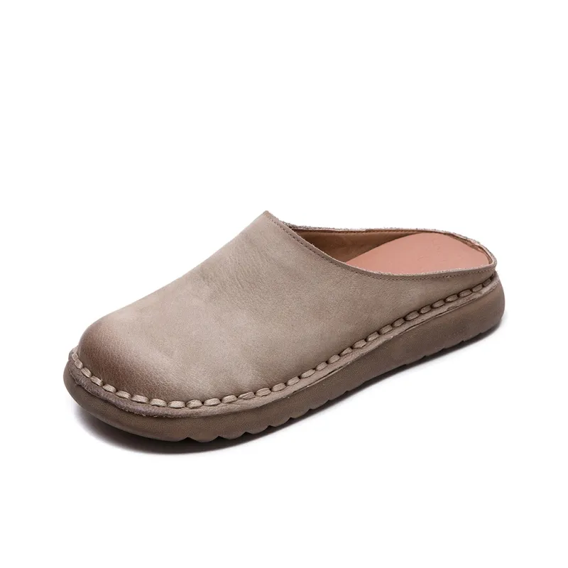 Jay Rubber Sole Abrasion Resistant Closed Toe Slippers Women's-9