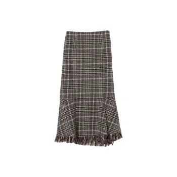 Beams Casual Long Skirt Women's Green