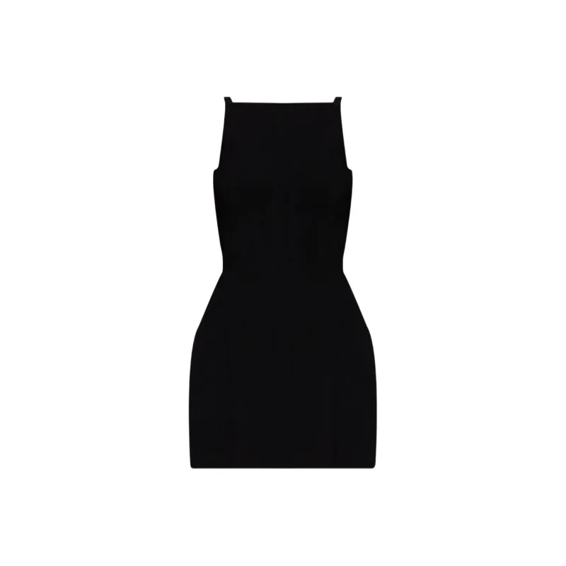 SportMa SS25 Sleeveless Dress Women's Black-0