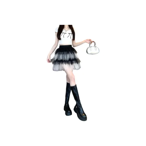 EOEI SS24 Casual Short Skirts Women's