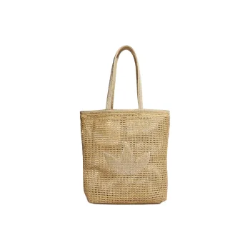 Adidas Originals Recycled Polyester Tote Woven Bag Shopping Bag Shoulder Bag Regular Women's Oat