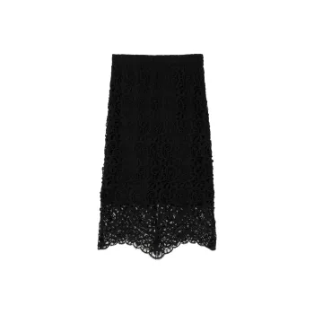 Burberry Casual Long Skirts Women's Black