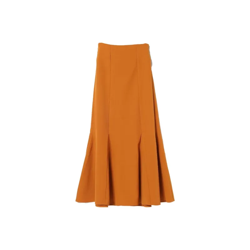 Beams Casual Long Skirts Women's Orange-0