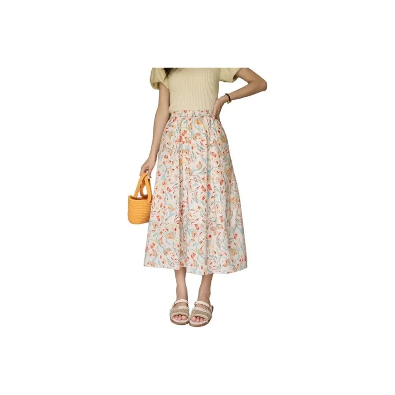 MISHOW Casual Long Skirt Women's-0