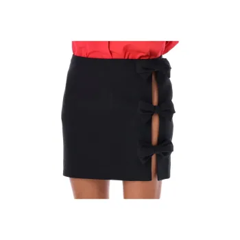 Valentino Bow Detailed Mini Skirt