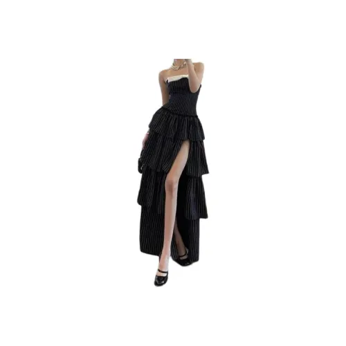 The Temptation Of The Muse Sleeveless Dress Women's Black