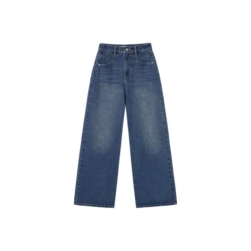DIALOGUE Jeans Women's Modern Dark Blue