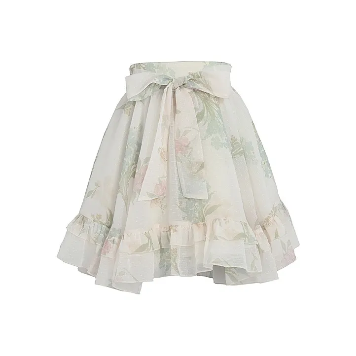SNBL Casual Short Skirts Women's Apricot-0