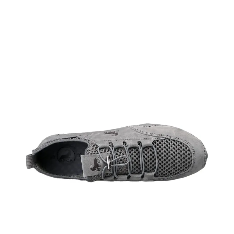 BECK Foundation Collection Slip Resistant And Breathable Low Top Casual Shoes Men's-4