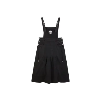 LEDIN x XIAOYANGXIAOEN,LIANMINGKUAN Slip Dress Women's Black