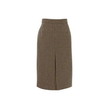 SAINT LAURENT Casual Long Skirts Women's Beige