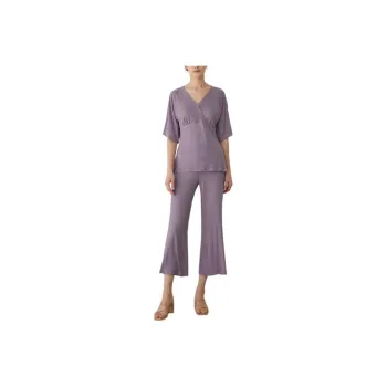HUBBISH Casual Suit Women's Purple