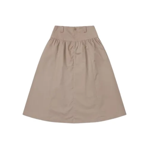 Converse Casual Long Skirts Women's Khaki