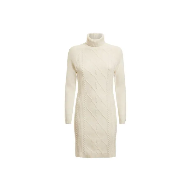 GUESS Long-Sleeved Dresses Women's White-0