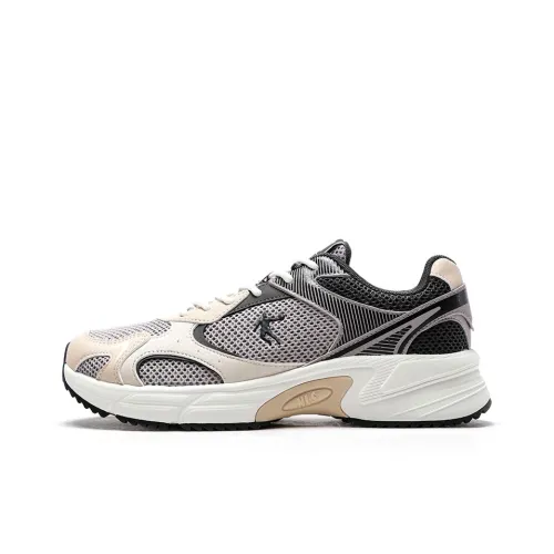 QIAODAN Dry Anti Slip Wear Resistant Low Top Casual Shoes Men's Gray