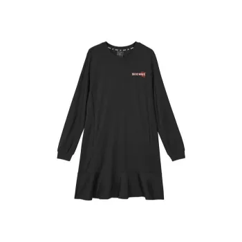 Skechers Long Sleeved Dress Women's Charcoal Black