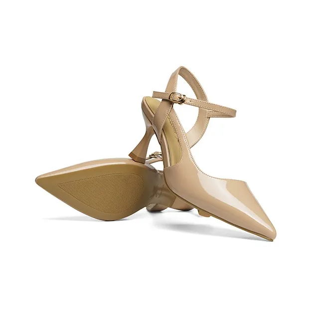 RED DRAGONFLY Slim Heel High Heels 8CM Women's-13