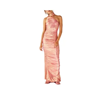 FREE PEOPLE Retrofete Shannon Dress Sleeveless Dress Women's Golden Peach/Gold Peach