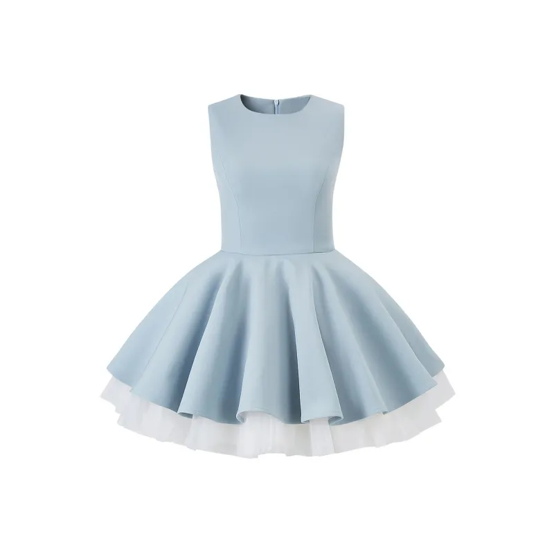 Ning Cai Yuer Sleeveless Dress Women's-0