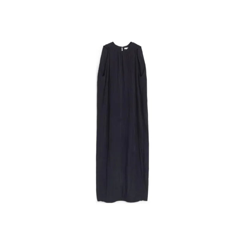 ARKET Sleeveless Dress Women's Dark Blue-0