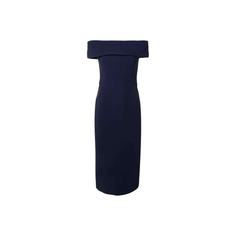 Rebecca Vallance Amore Off shoulder Midi Dress-0