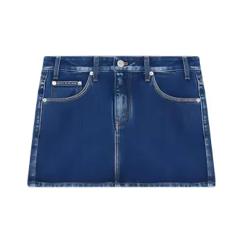 WE11DONE FW23 Denim Short Skirts Women's