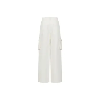 Three Quarters Jeans Women's White