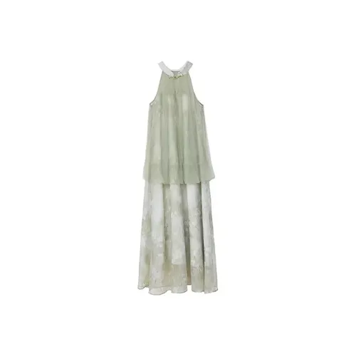 JOSR Sleeveless Dress Women's Green