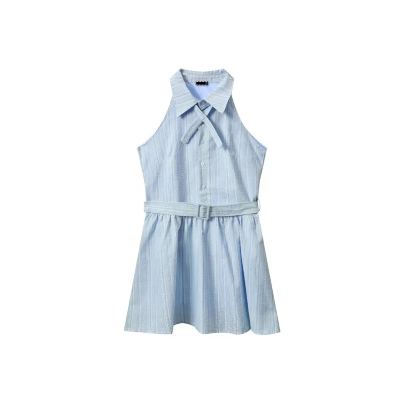 Incolore Sleeveless Dress Women's Blue-0