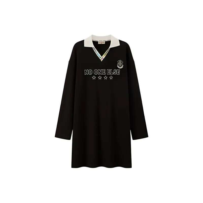 NO ONE ELSE Long Sleeved Dresses Women's Black-0