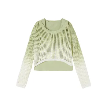 XIANGYING Casual Suit Women's Fruit Green