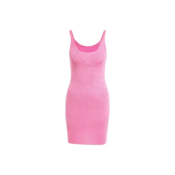 Adidas Originals Ribbed Mini Dress
