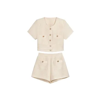 Local Gal Skirt Set Women's Apricot
