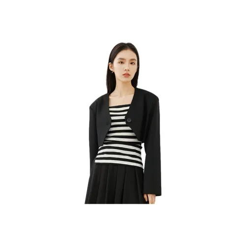 VIMLY Casual Suits Women's Black