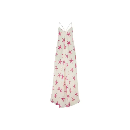 Valentino Starfish All-Over Printed Maxi Dress