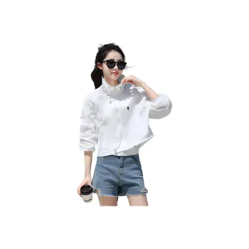 Mu Xiao Xin Cropped Coat Women's
