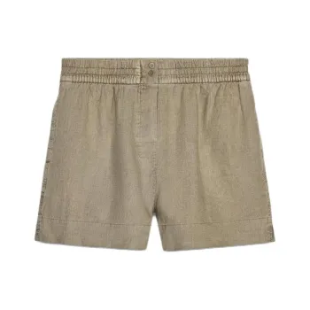 ZARA ZW Series Casual Shorts Women's Dark Taupe