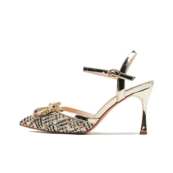 City Camel Slim Heel High Heels Women's