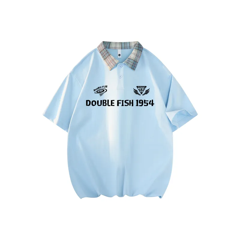 DOUBLE FISH Polo Shirts Unisex-16