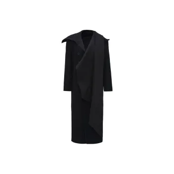 Yohji Yamamoto Coats Women's Black