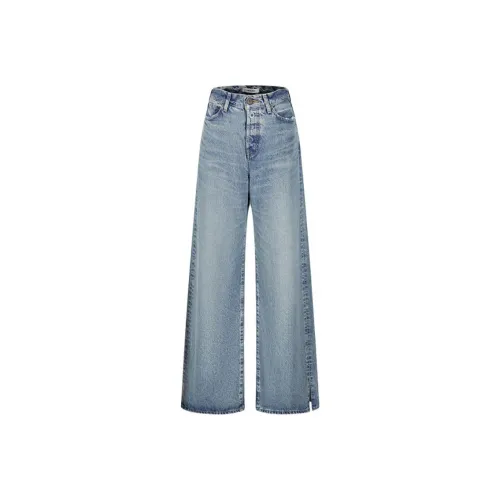 MOUSSY Jeans Women's Light Blue