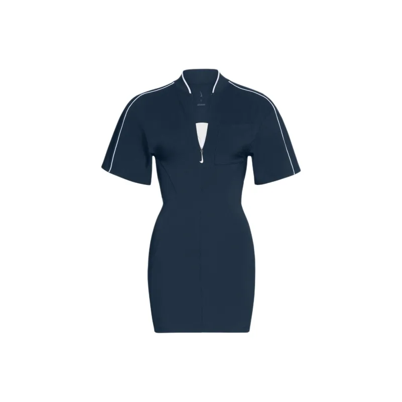 Nike X Nike Short Sleeved T Shirt Dress Dark Navy-0