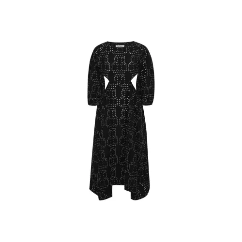 Henrik Vibskov Delivery Cut out Perforated Dress