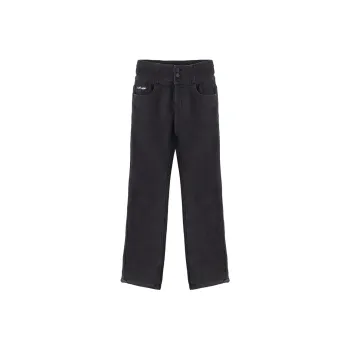 XIANGYING Jeans Women's Dark Gray
