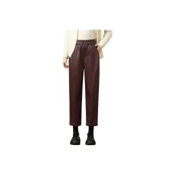 Mylan Leather Pants Women's Ancora Red